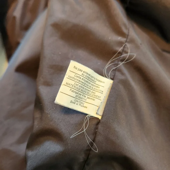 J.Crew Quilted Down Excursion Vest - Black Label Brown Black Puffer - Picture 11 of 14